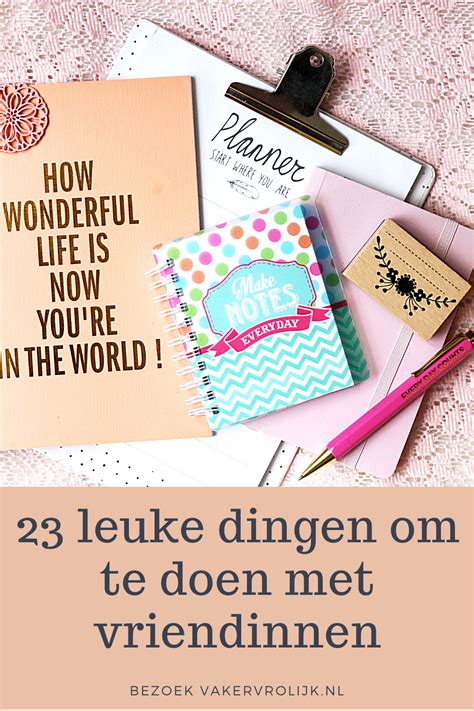 40 dingen om te doen met je vriendinnen